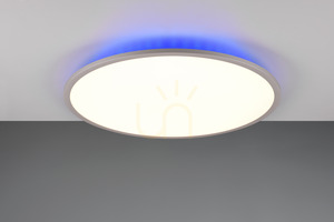 LED stropní svítidlo Trio YUMA 641719287, titanová barva, 60 cm, CCT a RGB small 7