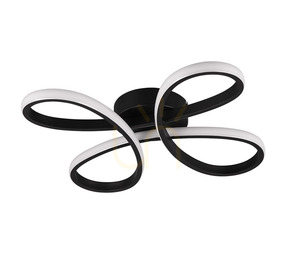 LED stropní svítidlo TRIO FLY 645610132, matná černá, 40 cm, 3000 K small 5