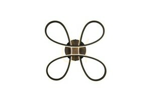 LED stropní svítidlo TRIO FLY 645610132, matná černá, 40 cm, 3000 K small 2