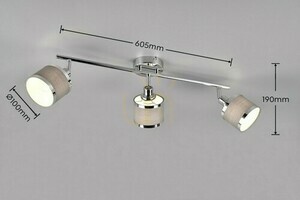 Trio AROSA Plafond 812100306 small 4