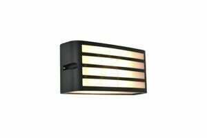 Venkovní nástěnné svítidlo Lutec Zebra 5203501118 šedé IP44 hliník 22 cm small 0