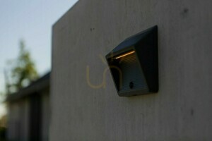 Venkovní nástěnné svítidlo Lutec Linko Solar LED 11,5 W šedé 6912301335 small 1