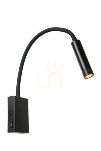 Kontrola Nástěnné svítidlo Lucide ALEC černé LED G9 3W 2700K 260 lm