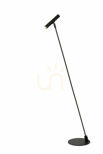 Kontrola Stojací lampa Lucide ALEC černá LED G9 3 W 127 cm 03746/03/30