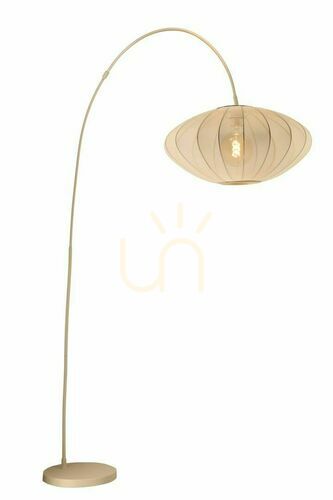 Kontrola Stojací lampa Lucide CORINA béžová Japandi E27 192 cm