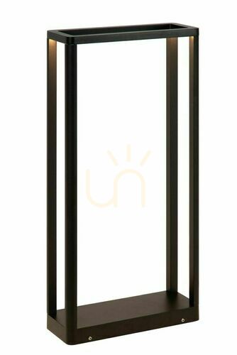 Kontrola Venkovní sloupkové světlo Lucide Narvik černé LED IP65 50 cm 15810/09/30