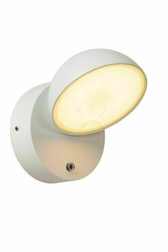 Kontrola Venkovní nástěnné LED svítidlo Lucide FINN bílá IP54 12 W 22865/12/31