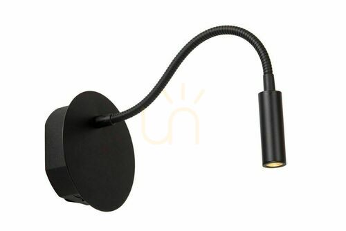 Kontrola Nástěnné svítidlo Lucide JOLIJN LED 2 W černé 77289/03/30