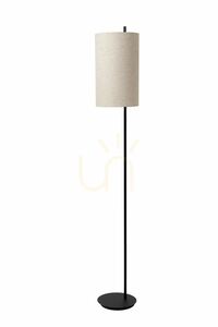 Stojací lampa Lucide MAGIC s lněným stínidlem, černá a krémová, 165 cm, E27, 68711/81/30 small 4