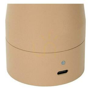 Bezdrátová stolní lampa Lucide IPSOS 33500/03/41, LED 3 W, 250 lm, 2700 K, taupe, 22 cm, nabíjení USB small 3