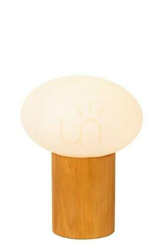 Kontrola Stolní lampa Lucide BIRTLE s opálovým sklem G9 23 cm 05550/10/61