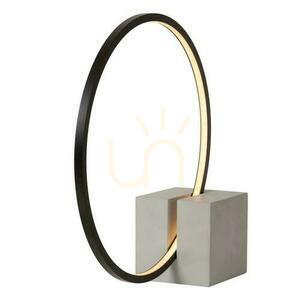 Stolní lampa Lucide CIRKELIS černá LED 6W hliník moderní small 1