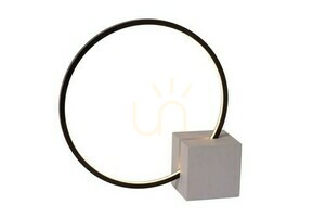 Stolní lampa Lucide CIRKELIS černá LED 6W hliník moderní small 0