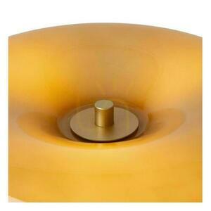 Stolní lampa Lucide SENTINO taupe a matně zlatá, 3×G9, Ø30 cm, 10525/01/41 small 1