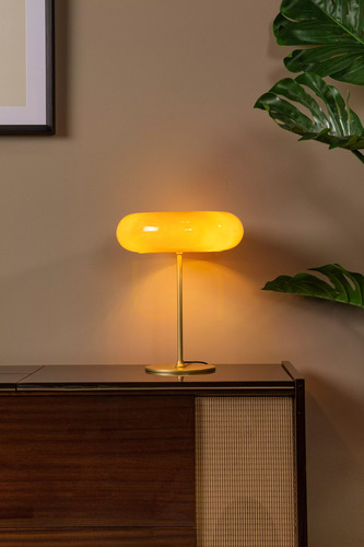 Kontrola Stolní lampa Lucide SENTINO taupe a matně zlatá, 3×G9, Ø30 cm, 10525/01/41