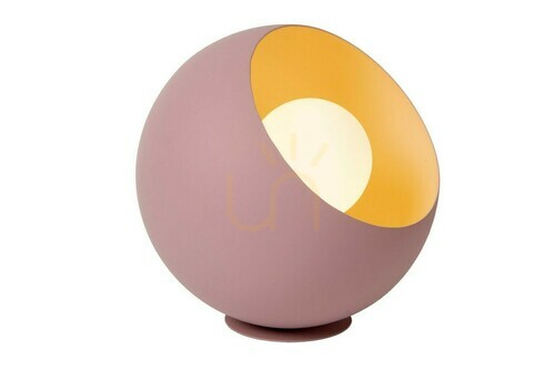 Kontrola Stolní lampa Lucide DOREDOS růžová kovová 20 cm E27 moderní