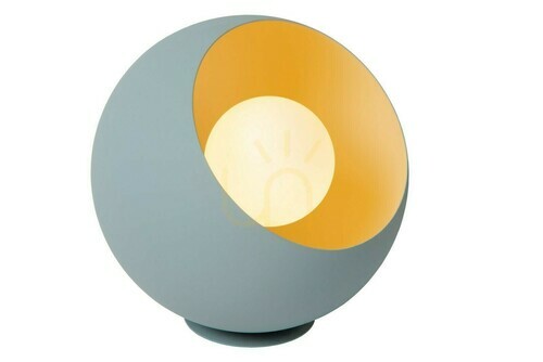 Kontrola Stolní lampa Lucide Doredos modrá kovová 20 cm E27