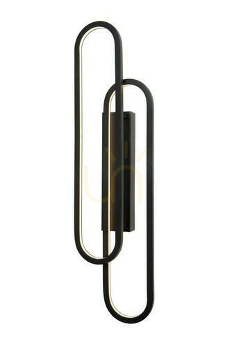 Kontrola Nástěnné svítidlo Lucide THELMA LED černé 33W moderní 75 cm