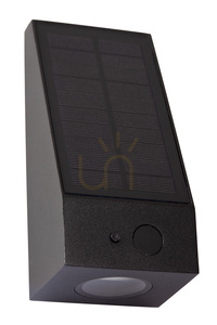 Solární venkovní nástěnné svítidlo Lucide IRWIN černé LED 2 W 3000 K IP54 se senzory 15816/02/30 small 2