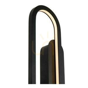 Nástěnné LED svítidlo Lucide THELMA černé 24 W 2700 K 60 cm 78200/22/30 small 3