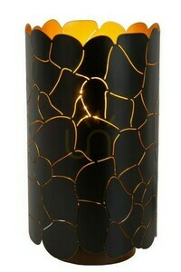 Stolní lampa Lucide ALMELO černá/zlatá kovová E27 moderní small 0