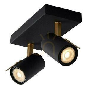 Stropní reflektor Lucide GRONY černý/zlatý 2xGU10 LED CCT 17998/10/30 small 4