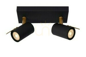 Stropní reflektor Lucide GRONY černý/zlatý 2xGU10 LED CCT 17998/10/30 small 8