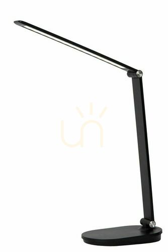 Kontrola Stolní lampa Lucide ALDWIN černá LED 8W dotyková stmívatelná 24610/08/30