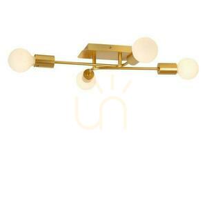 Plafond Lucide LESTER zlatý 4x E27 vintage 51 cm 21118/04/02 small 4