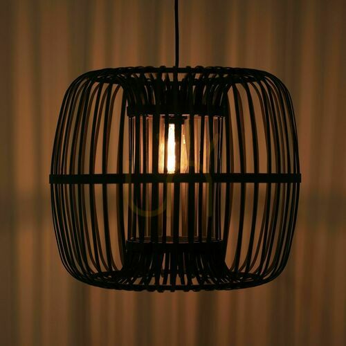 Kontrola Clothilde Bamboo EKO BOHO závěsná lampa.