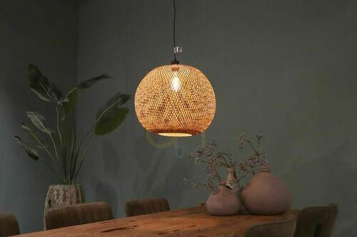 Kontrola Závěsné svítidlo Chantal Bamboo EKO BOHO.