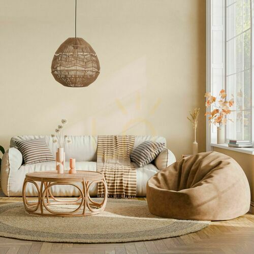 Kontrola Franceline závěsná lampa Papírové světlo EKO BOHO