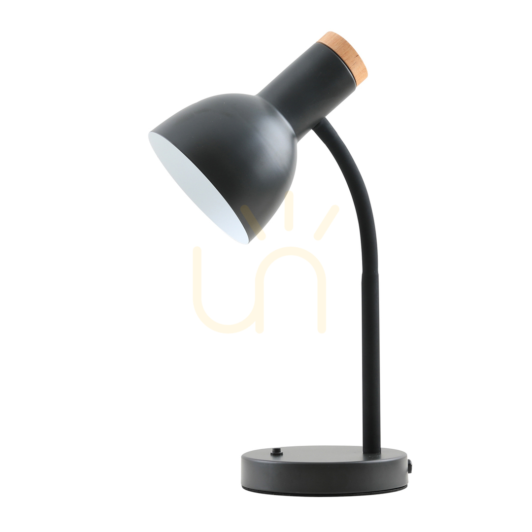 Kontrola Stolní lampa Italux Senza E27 černá dřevo 36 cm TB-37263A-BK Stolní lampa Italux Senza E27 černá dřevo 36 cm TB-37263A-BK