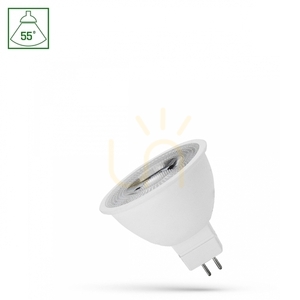 Led Mr16 12 V 6 W Smd 55st Ww se spektrální čočkou small 0