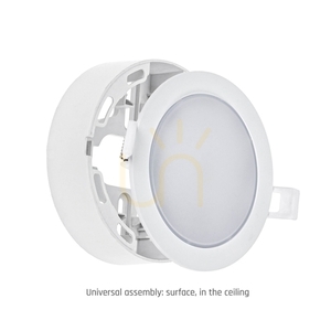 Algine Eco 2w1 povrchové svítidlo 6 W Nw 230 V 110st Ip20 Ik06 115x35mm bílé kulaté 9 Algine Eco 2w1 povrchové svítidlo 6 W Nw 230 V 110st Ip20 Ik06 115x35mm bílé kulaté small 9