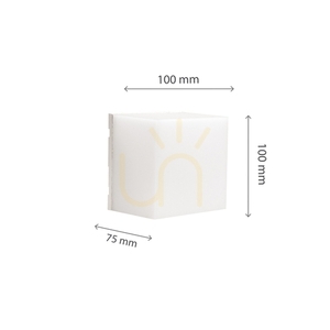 Scatollo 5 W Cct 230 V Ip54 100x100x75 mm Bílá fasáda 3 Scatollo 5 W Cct 230 V Ip54 100x100x75 mm Bílá fasáda small 3