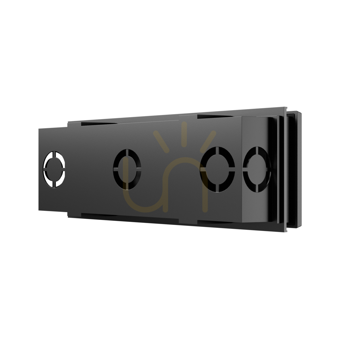 Zobrazit Encanta Asymmetric 6 W Cct 230 V Ip54 230x84x52 Mm černá fasáda pod omítku. Encanta Asymmetric 6 W Cct 230 V Ip54 230x84x52 Mm černá fasáda pod omítku.