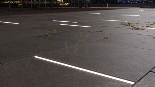 Kontrola LED profil LUMINES typ Strada stříbrně eloxovaný 1 m
