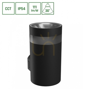 Torre Ring 9 W Cct 230 V Ip54 99x78x156 Mm černá kulatá fasáda jednosměrná. 0 Torre Ring 9 W Cct 230 V Ip54 99x78x156 Mm černá kulatá fasáda jednosměrná. small 0