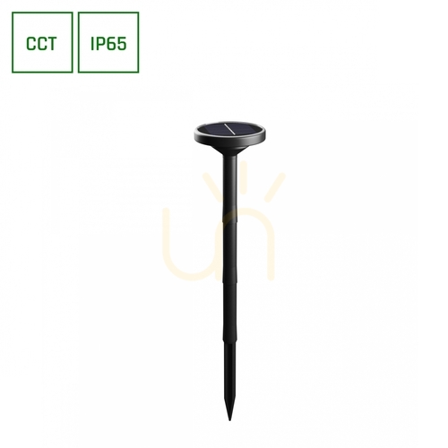Kontrola Solara Plato 1 W Cct Ip65 126x51x290mm černá poháněná 2 roky záruka. Spektrum