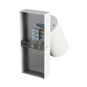 Squalla Variosa Switch Gu10 Nástěnné svítidlo 230 V Ip20 55x100 mm Bílé kulaté. small 8