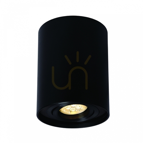 Kontrola Chloe Gu10 povrchová montáž Gu10 250 V Ip20 94x125mm černá kulatá pohyblivá