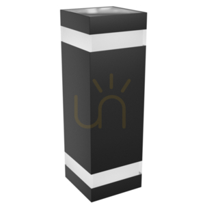 Torre Ring 18 W Cct 230 V Ip54 99x78x240 Mm Black Square Facade Bidirectional. 1 Torre Ring 18 W Cct 230 V Ip54 99x78x240 Mm Black Square Facade Bidirectional. small 1