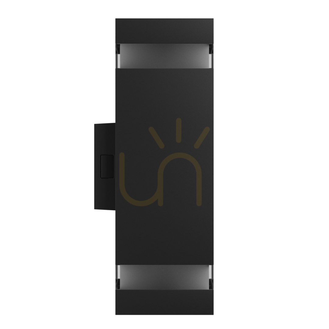 Náhled Torre Ring 18 W Cct 230 V Ip54 99x78x240 Mm Black Square Facade Bidirectional. Torre Ring 18 W Cct 230 V Ip54 99x78x240 Mm Black Square Facade Bidirectional.