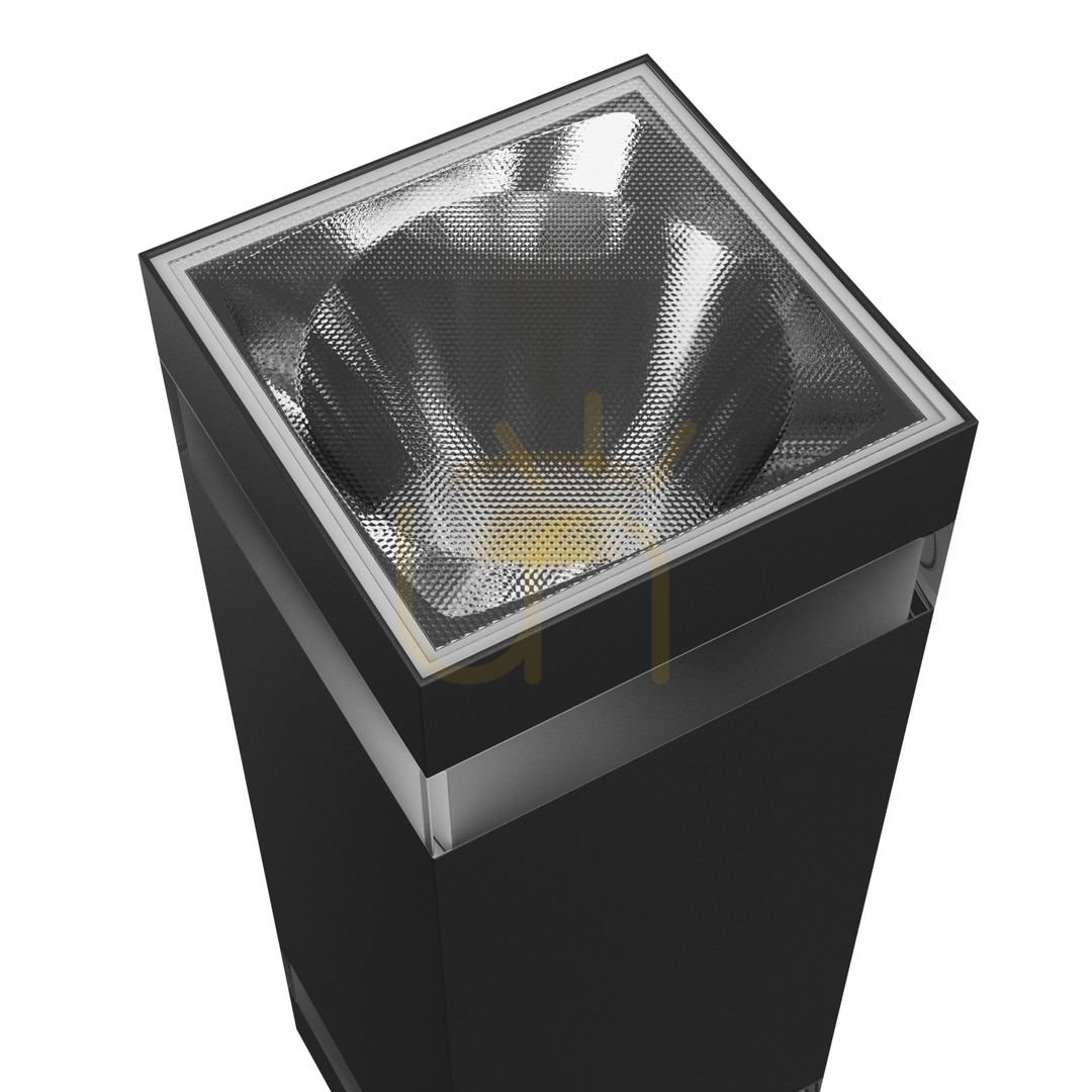 Zobrazit Torre Ring 18 W Cct 230 V Ip54 99x78x240 Mm Black Square Facade Bidirectional. Torre Ring 18 W Cct 230 V Ip54 99x78x240 Mm Black Square Facade Bidirectional.