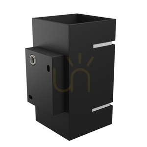 Squalla Lumo G9 Nástěnná lampa 230 V Ip20 80x150 Černý čtverec small 8