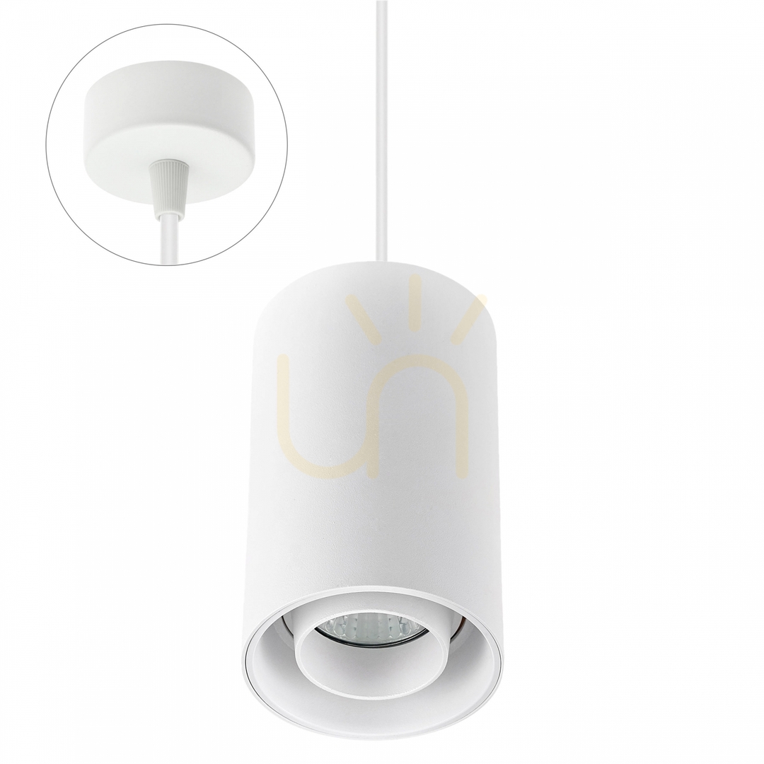 Kontrola Chloe Gu10 Spot Povrchová montáž Gu10 250 V Ip20 80x130mm Bílá kulatá pohyblivá základna pro přívěsky Chloe Gu10 Spot Povrchová montáž Gu10 250 V Ip20 80x130mm Bílá kulatá pohyblivá základna pro přívěsky