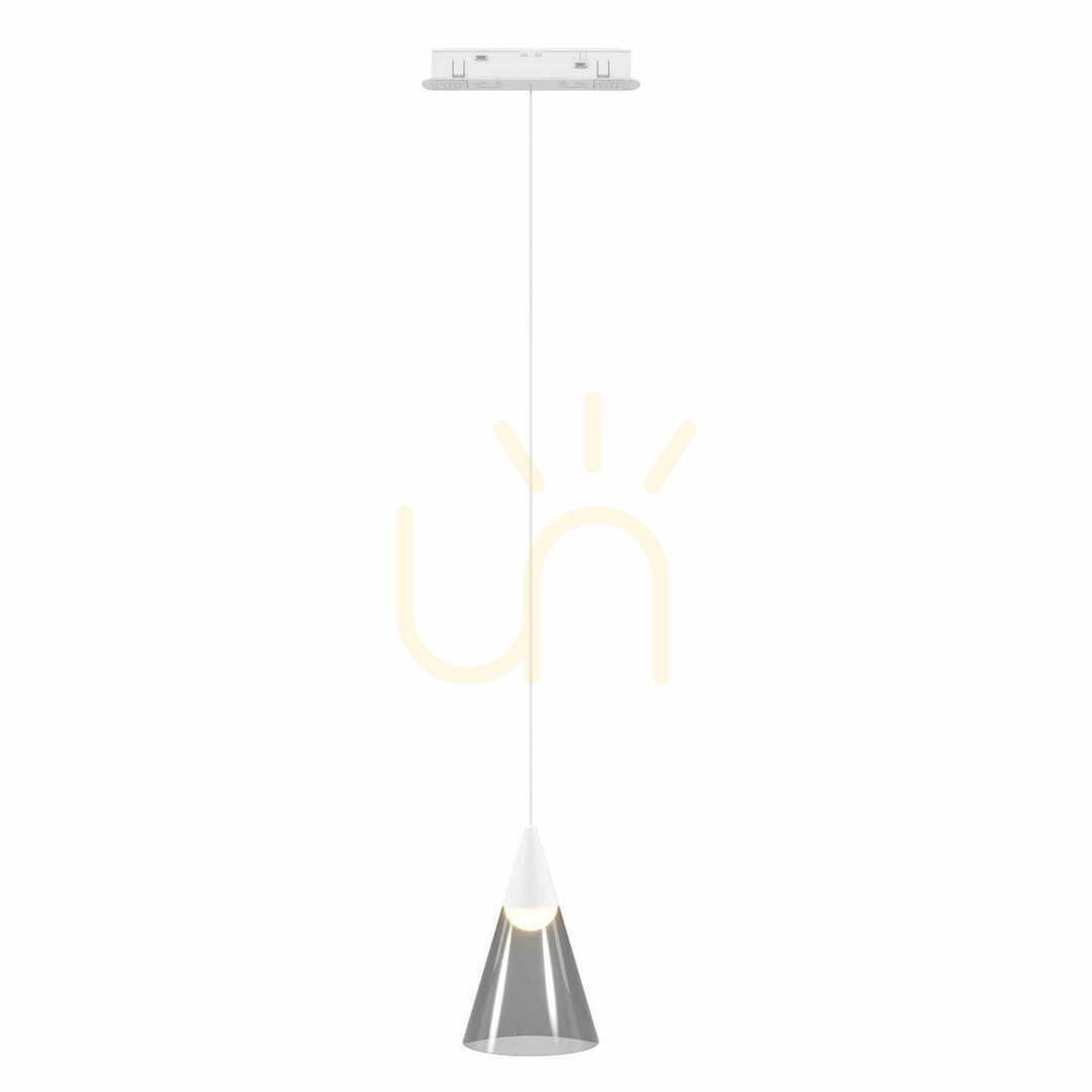 Kontrola Přívěsek světla Max Light MAX M0043N bílý LED 6W 3000K 19 cm Přívěsek světla Max Light MAX M0043N bílý LED 6W 3000K 19 cm