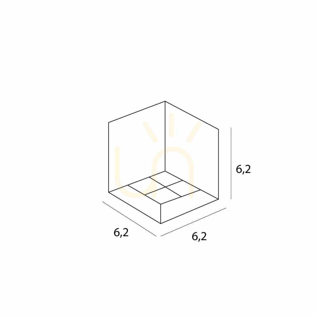 Zobrazit Plafond Max Light X-Line C0251 bílý LED 5W 6,2 cm Plafond Max Light X-Line C0251 bílý LED 5W 6,2 cm