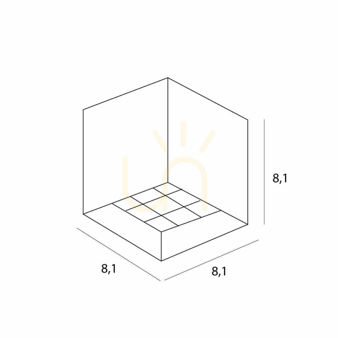 Náhled Plafon Max Light X-Line C0252 LED 10W bílý 8,1 cm Plafon Max Light X-Line C0252 LED 10W bílý 8,1 cm